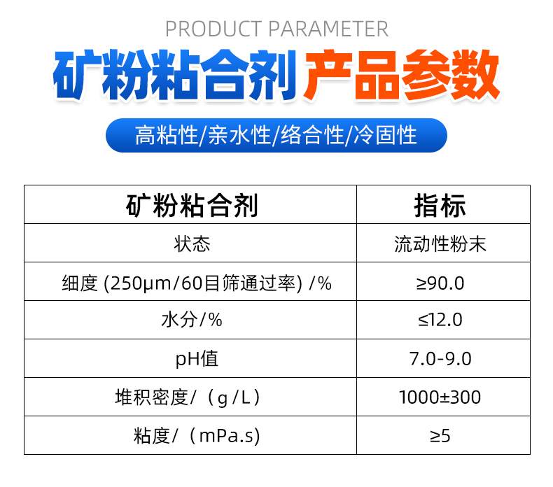 礦粉粘合劑